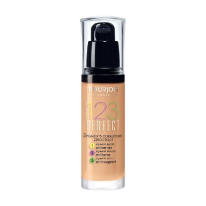 Picture of BOURJOIS 123 PERFECT FOUNDATION N 58 DARK BRONZE 30 ML 5804#