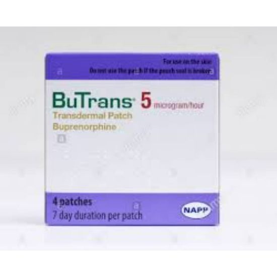 Picture of BUTRANS 5 MCG/HOUR TRANSDERMAL PATCH 4PCS