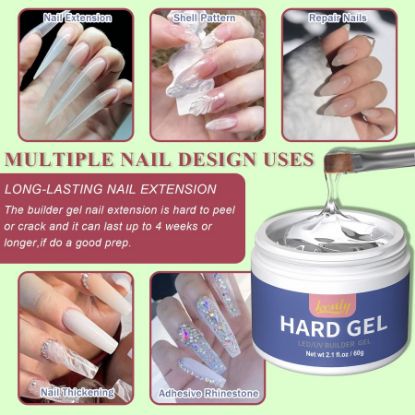 صورة جيل لتقويه الاظافر 2 في 1