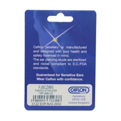 Picture of CAFLON FASHION EAR RING FJ8CZW-2371 CUBIC ZIRCONIA