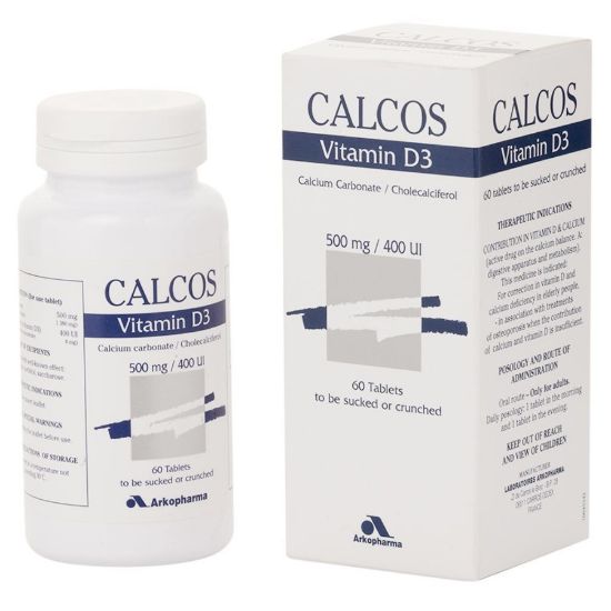 Picture of CALCOS VITAMIN D3 60 TAB#