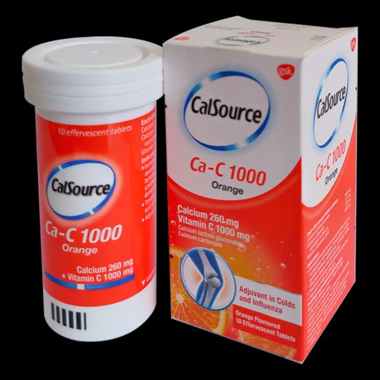 Picture of CALSOURCE CALCIUM & VITAMIN C 10 TAB