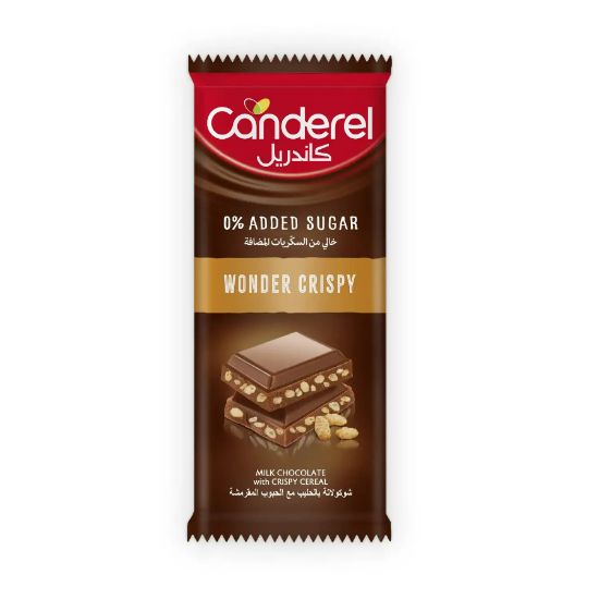 Picture of CANDEREL CHOCO SLAB CRISPY 100G