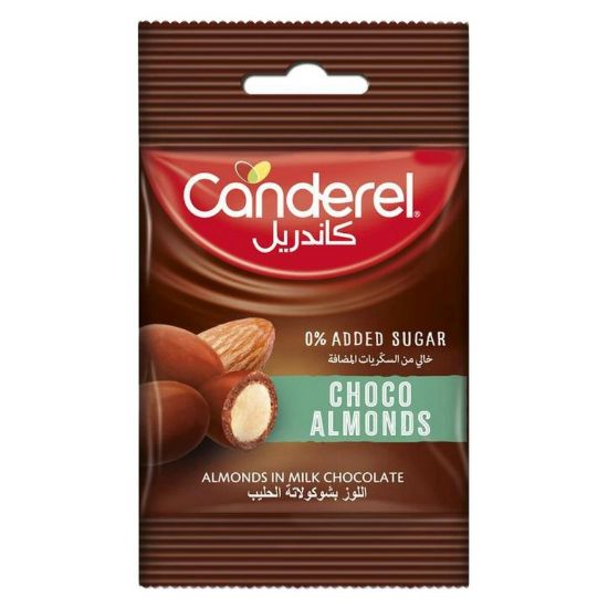 Picture of CANDEREL CHOCOLATE ALMOND BAG 40G