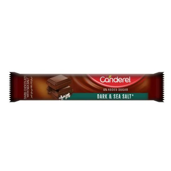 Picture of CANDEREL CHOCOLATE DARK W SEA SALT 30 GM
