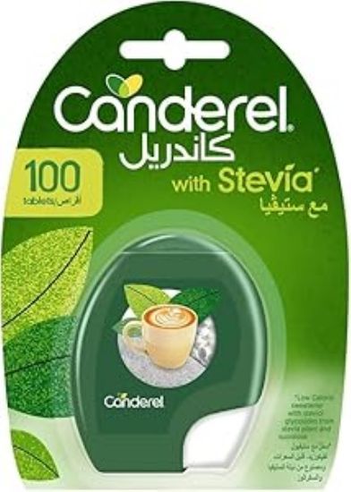 Picture of CANDEREL WITH STEVIA 100 TABLETS