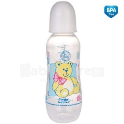 Picture of CANPOL : 330 ML 59/205 DESIGNED BOTTLE BPA 0%