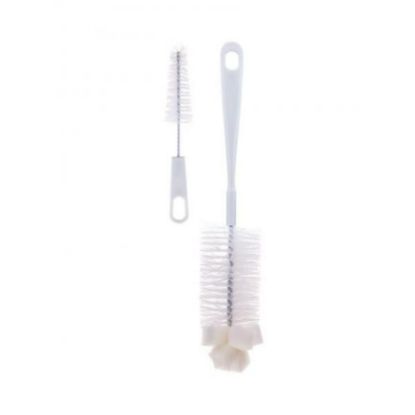 Picture of CANPOL BABIES BOTTLE AND TEAT BRUSH WITH SPONGE 7/402 - 4023