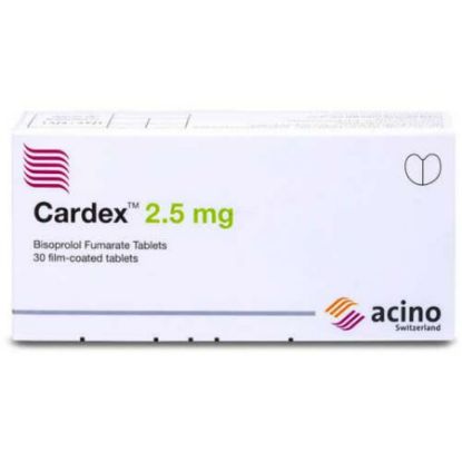 Picture of CARDEX 2.5MG 30TAB WS