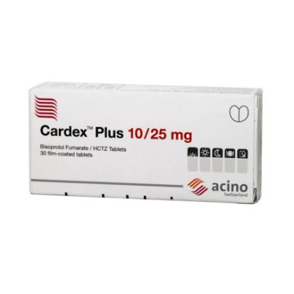 Picture of CARDEX PLUS 10/25MG 10TAB
