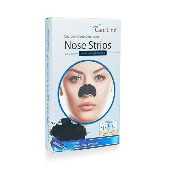 Picture of CARELINE CHARCOAL NOSE PATCH 6 PIECES
