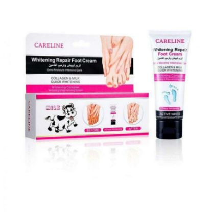 Picture of CARELINE WHITE REPARE FOOT CREAM 100GM