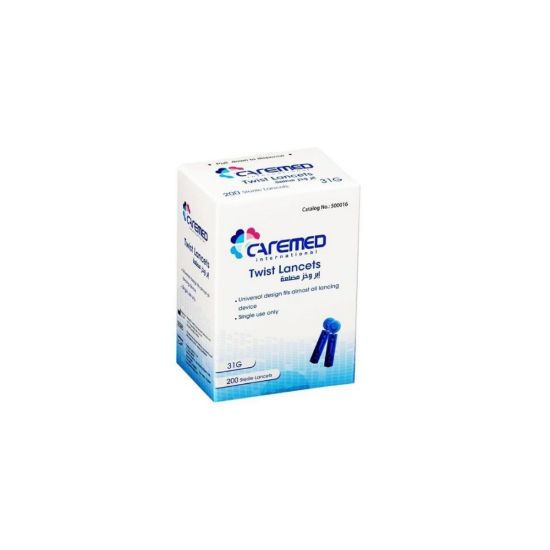 Picture of CAREMED LANCETS 31 G 200 PCS##