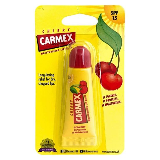 Picture of CARMEX CHERRY LIP BALM IN TUBE 10 GM
