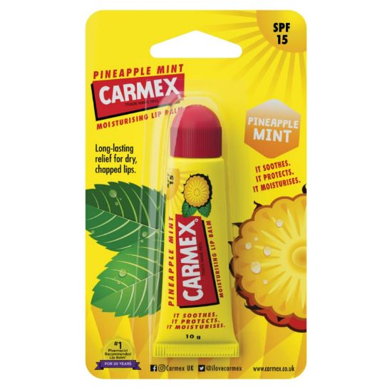 Picture of CARMEX PINEAPPLE & MINT  LIP BALM TUBE 10 GM