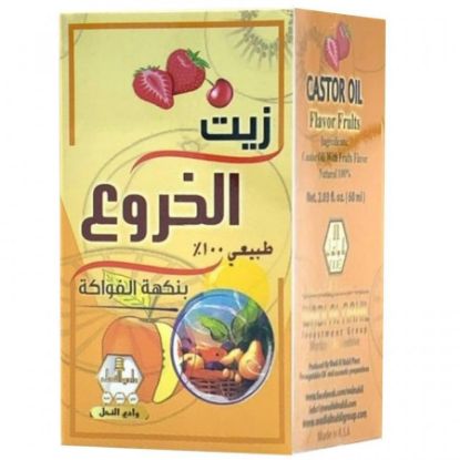 Picture of CASTOR OIL MINT W-ALNAHIL 60 ML زيت الخروع برائحة النعناع#