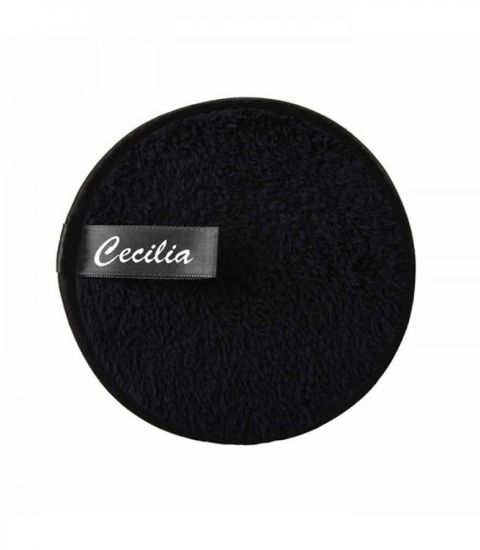 Picture of CECILIA PAD GRAPEFRUIT REUSABLE MAKEUP REMOVER BLACK