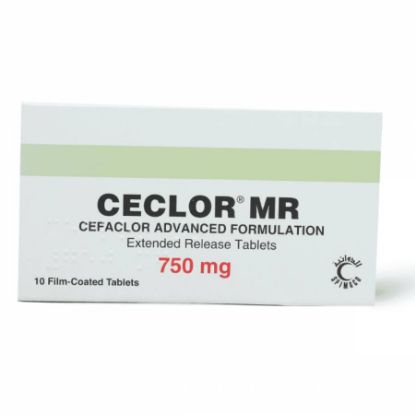 Picture of CECLOR MR 750 MG 10 TAB