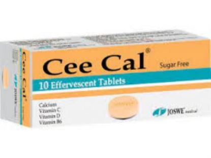 Picture of CEE  CAL   10  EFFERVESCENT  TABLETS