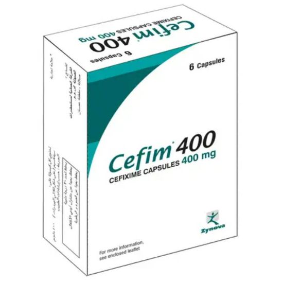 Picture of CEFIM 400 MG 6 CAP