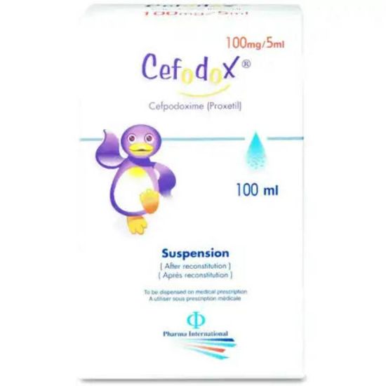 Picture of CEFODOX 100 MG SUSP 100 ML