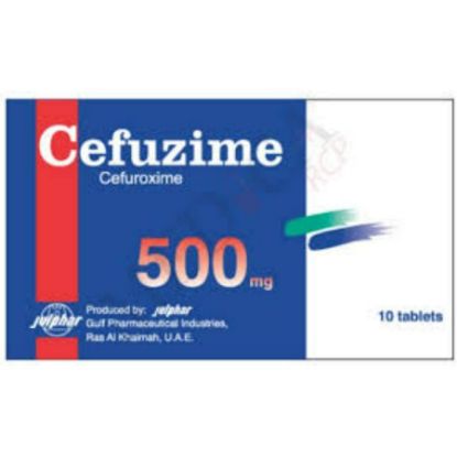 Picture of CEFUZIME  500MG 15 TABLETS