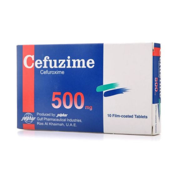 Picture of CEFUZIME 500 MG 10 TAB