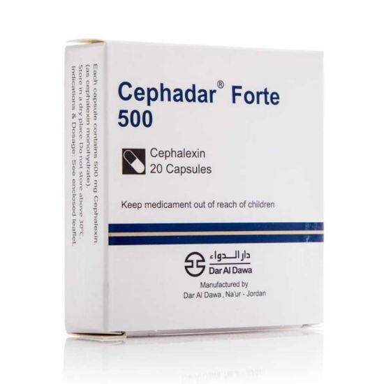 Picture of CEPHADAR FORTE 500 MG 20 CAP