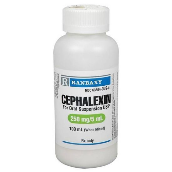 Picture of CEPHALEX 250MG/5ML ORAL SUSPENSION 100ML