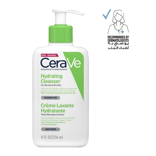 Picture of CERAVE NORMAL DRY HYDRATING CLEANSER 236 ML 7180