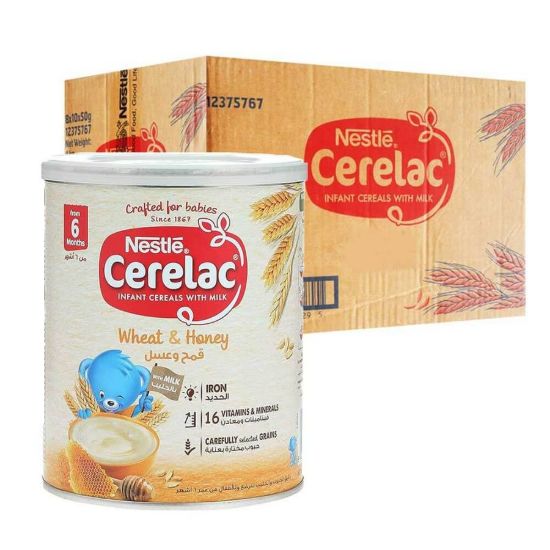 Picture of CERELAC WHEAT & HONEY 24X400 G