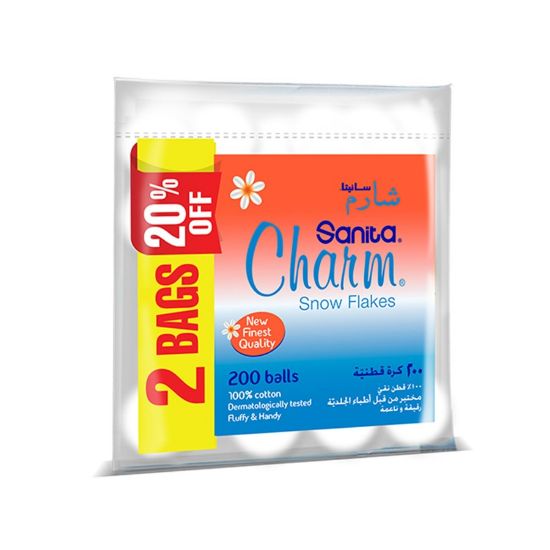 Picture of CHARM COTTON BALLS 100 GX2 20% OFF WC14171P01