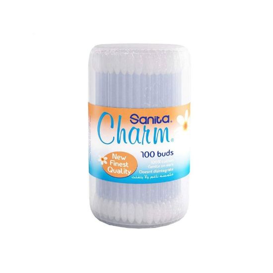 Picture of CHARM EAR BUDS ROUND 24 X 100 BUDS W501-50012