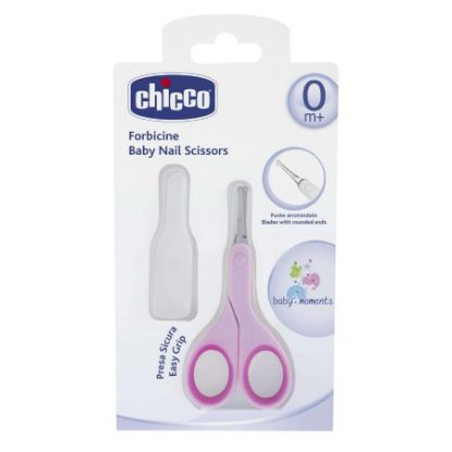 Picture of CHICCO BABY NAIL SCISSORS W COVER 65260-61136