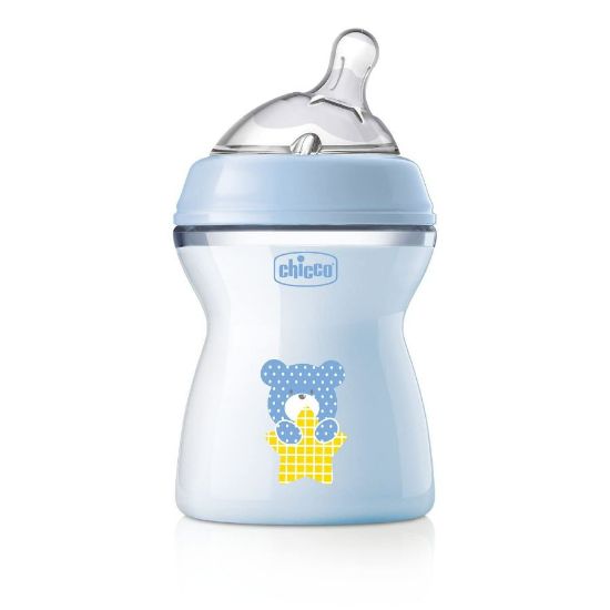 Picture of CHICCO NATURAL FEELING PLASTIC BOTTLE 2 M+ 250ML 13665
