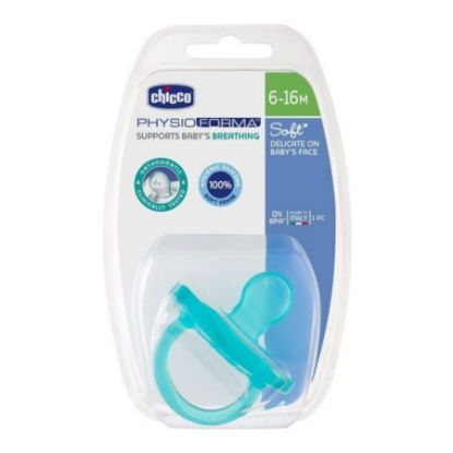 Picture of CHICCO SOOTHER PHYSIO SOFT 6-12 1 PC M 51892