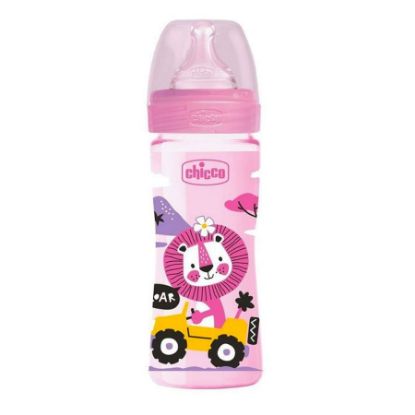 Picture of CHICCO WELL-BEING PLASTIC BOTTLE 2 M+ MEDIUM 250 ML 57993