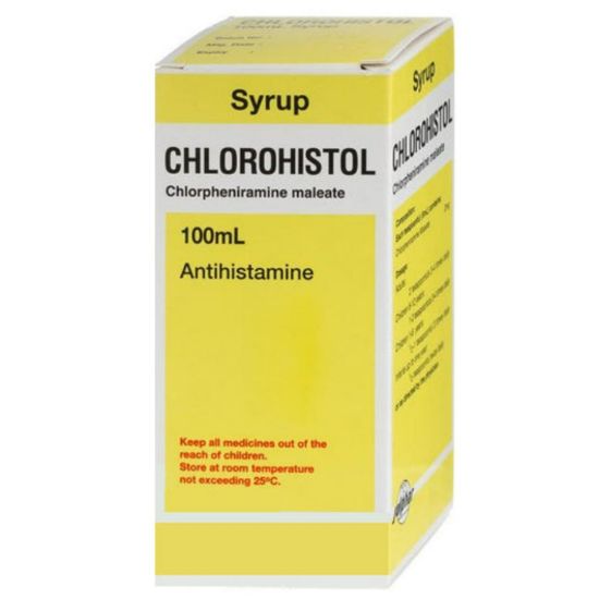 Picture of CHLOROHISTOL SYRUP 100 ML#