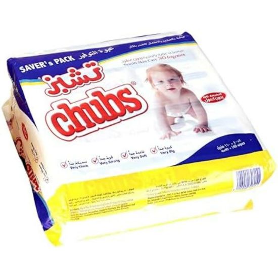 Picture of CHUBS ANTI-BACTERIAL 4 X 40`S WIPES-SAVER PACK