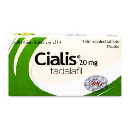 Picture of CIALIS 20 MG 4 TAB