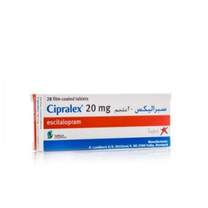 Picture of CIPRALEX 20 MG 28 TAB
