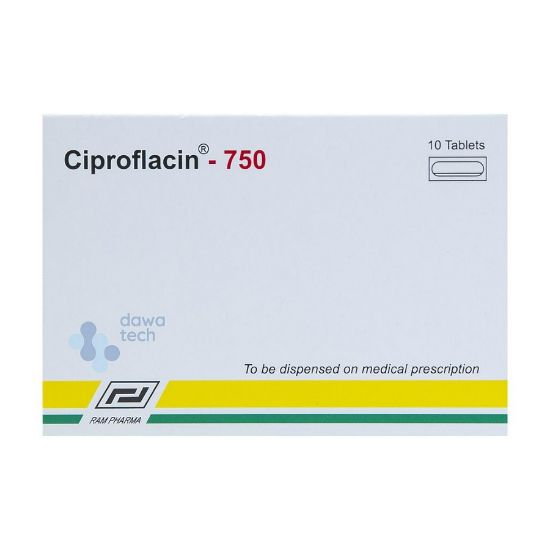 Picture of CIPROFLACIN 750 MG 10 TAB#