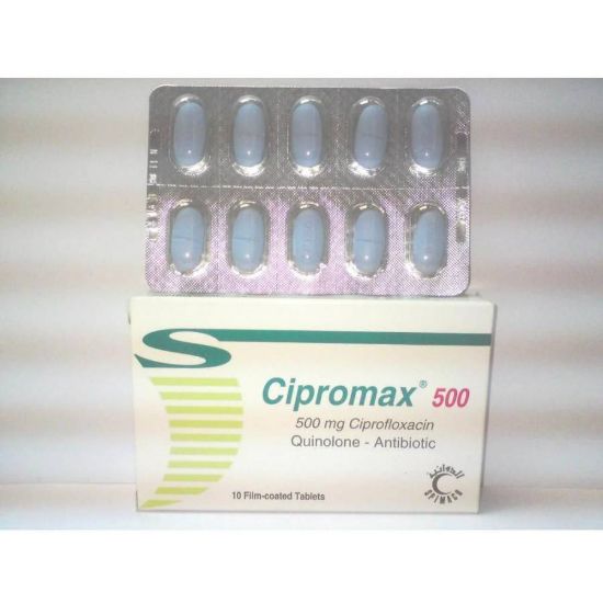 Picture of CIPROMAX 500 MG 10 TAB