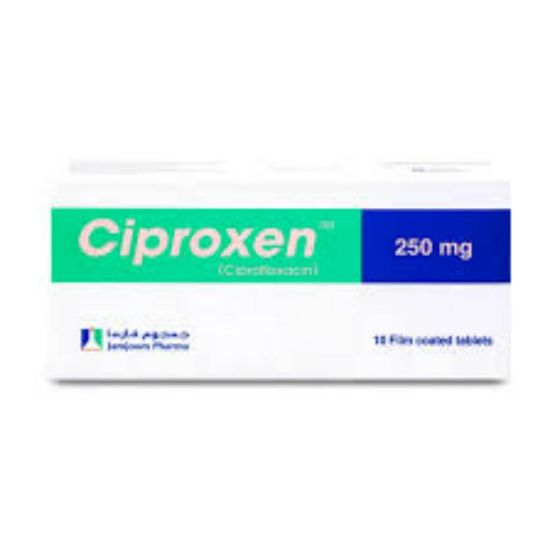 Picture of CIPROXEN 250 MG 10 TAB