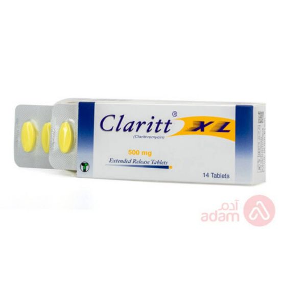 Picture of CLARITT 500 MG XL 7 TAB