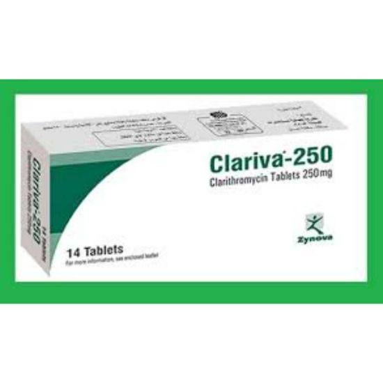 Picture of CLARIVA 250 MG 14TAB WS