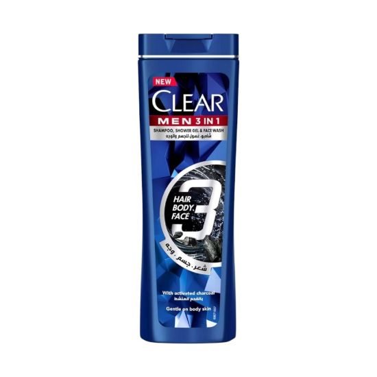 Picture of CLEAR 3IN1 ACTIVE FRESH ANTI DANDRUFF HAIR AND SKIN SHAMPOO