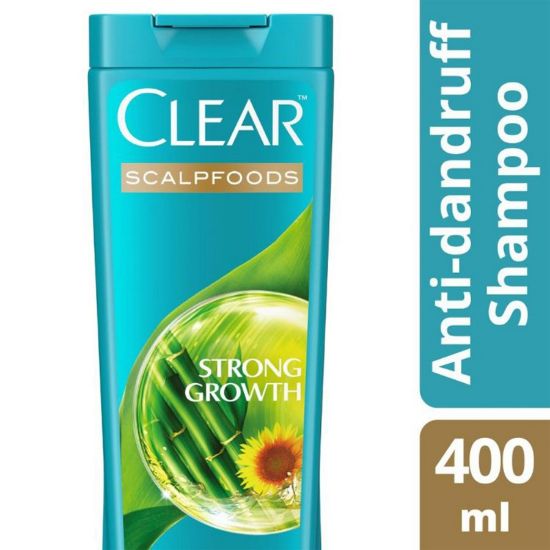 Picture of CLEAR SHAMPOO SCALPFOODS STRONG GROWTH 400 ML 5605