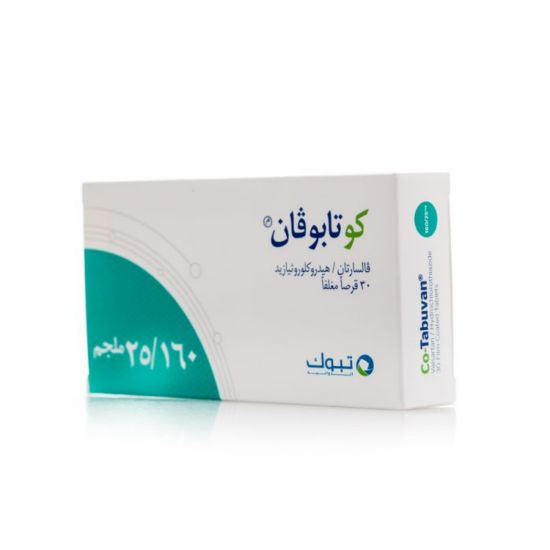 Picture of CO TABUVAN 160/25 MG 30 TAB