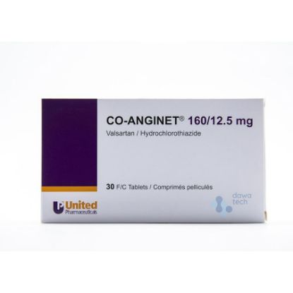 صورة كو أنجينيت 1600/12.5 مجم إف سي. 30 قرص